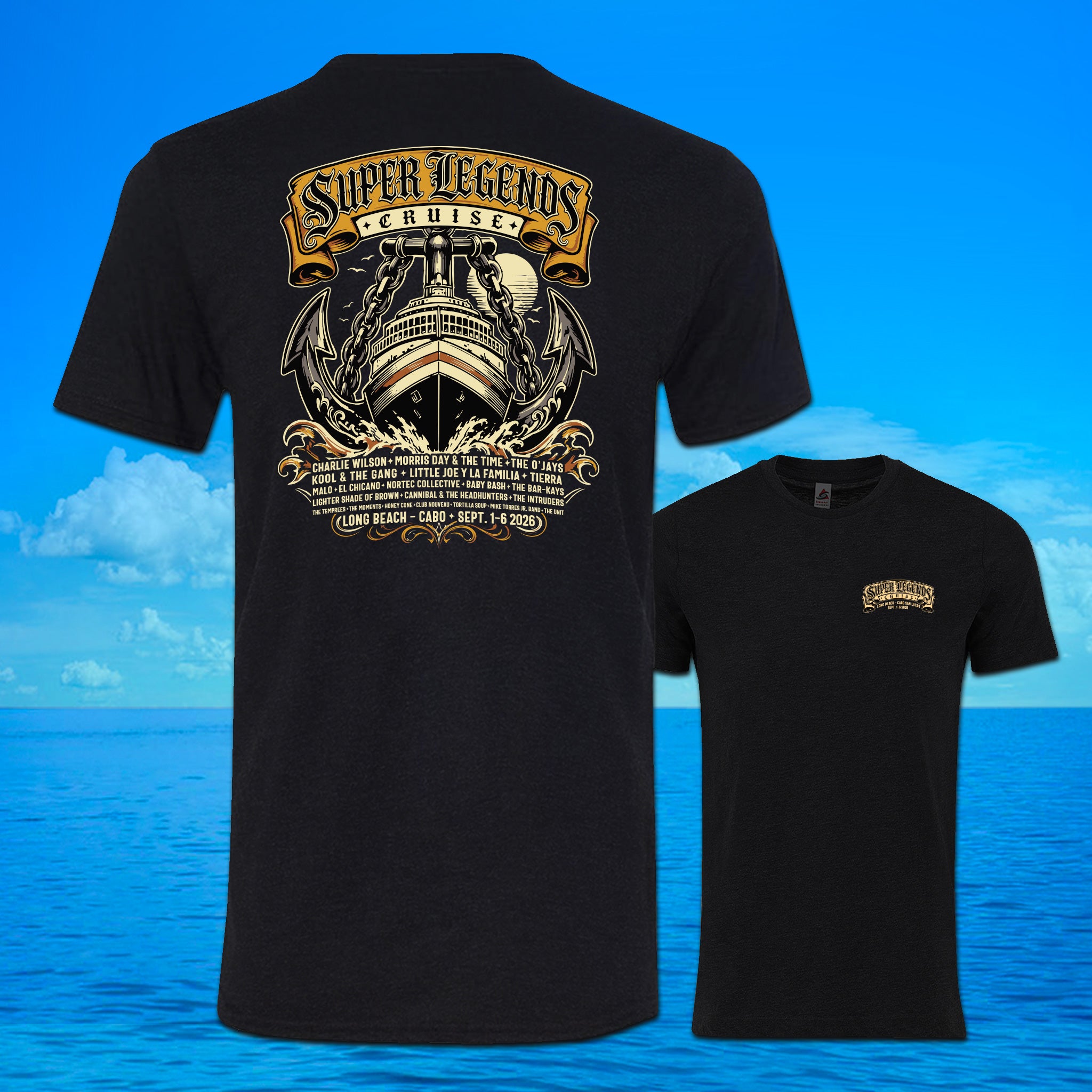 SLC Ship Anchor Unisex Tee