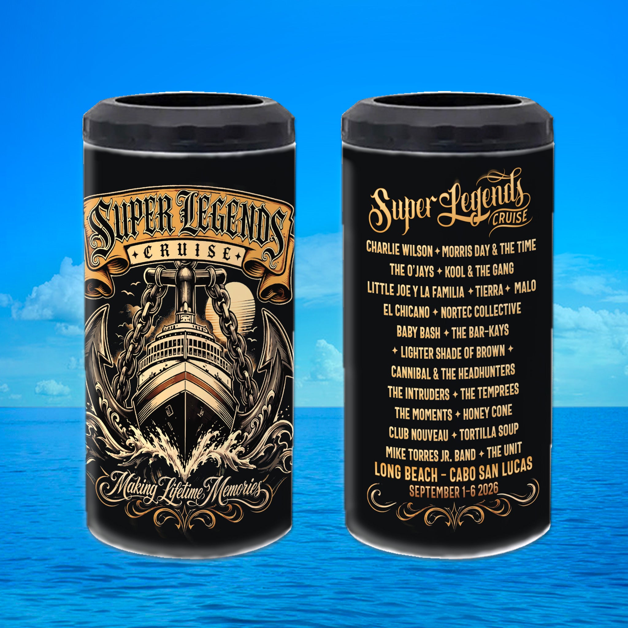 SLC Ship Anchor 4 in 1 Tumbler