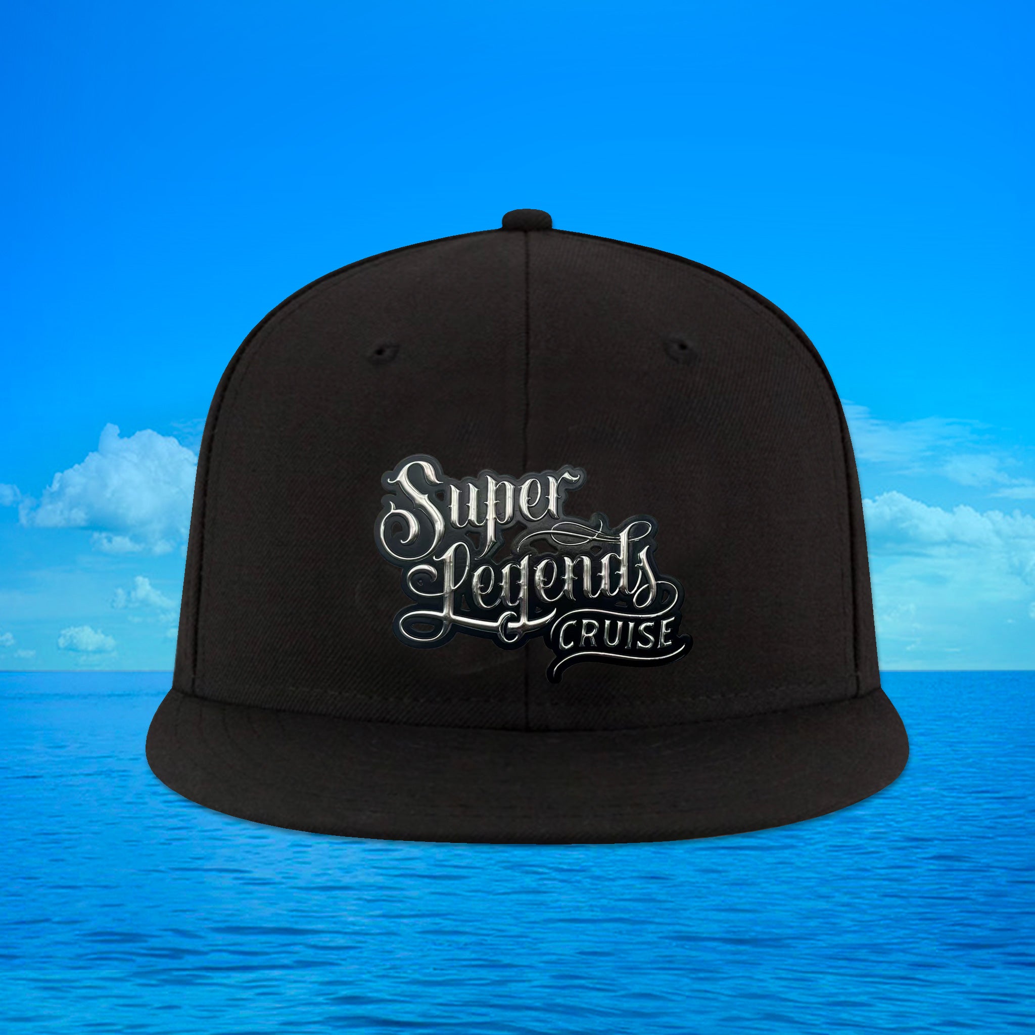 SLC Custom Chrome Logo Hat