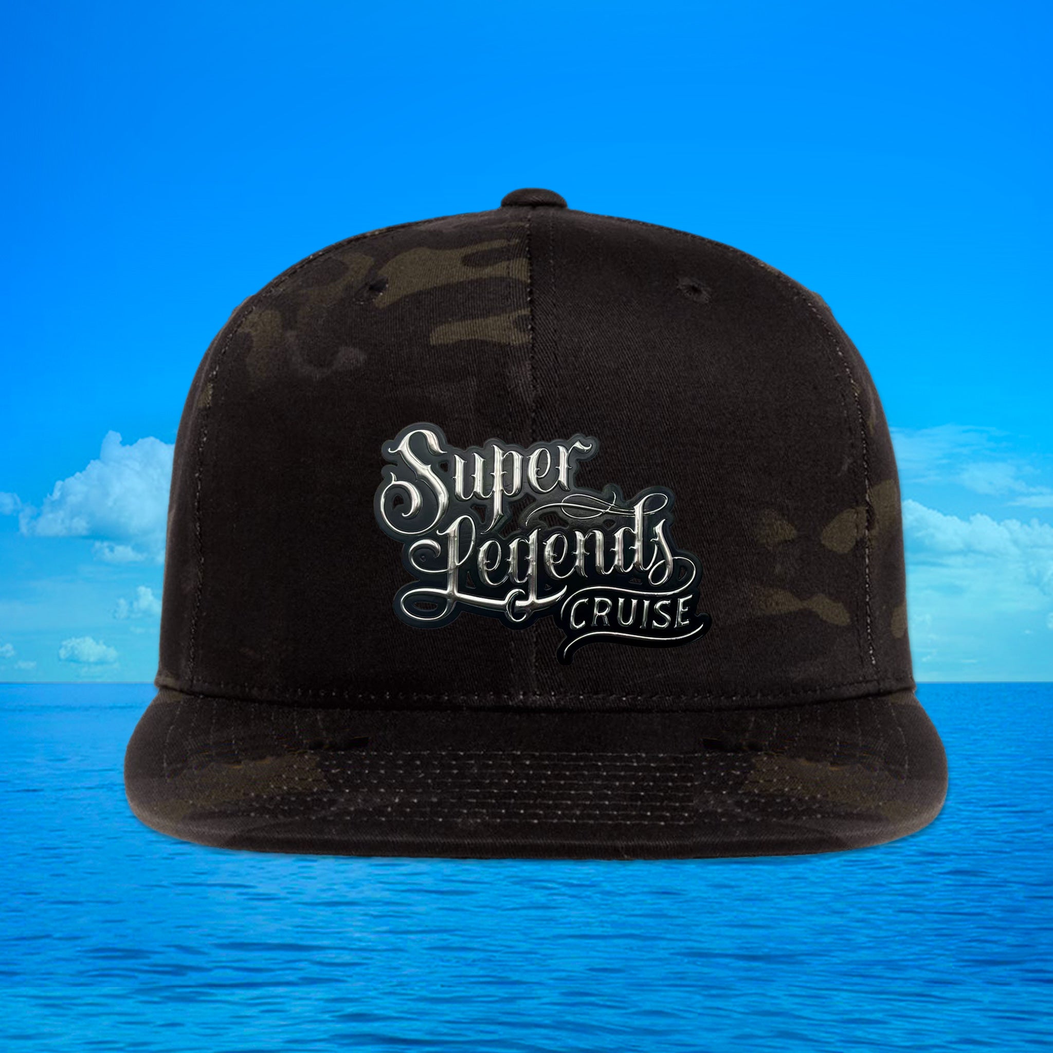 SLC Custom Chrome Logo Hat