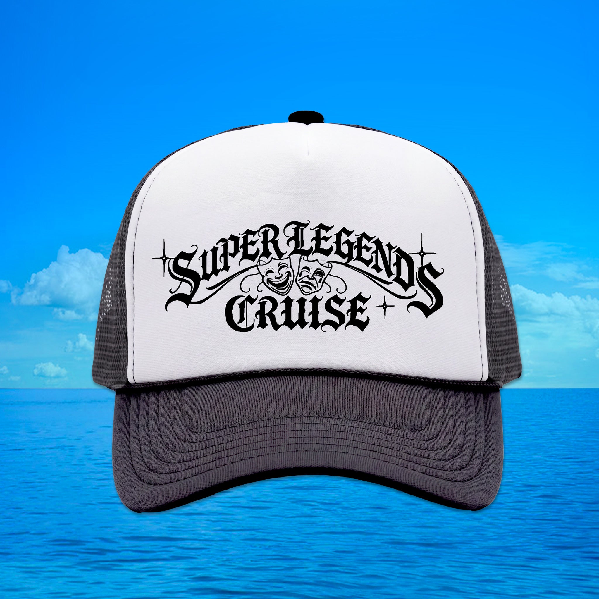 Smile Now Cry Later Printed Foam Trucker Hat