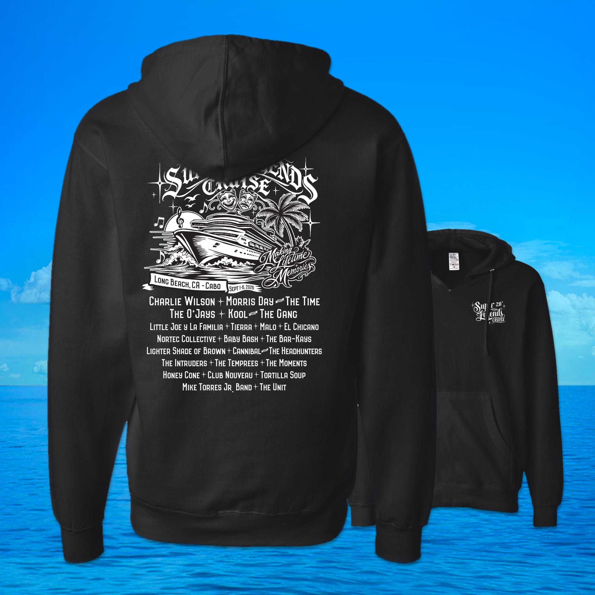 SLC X RockRollG ft. Artist Unisex Pull Over Hoody