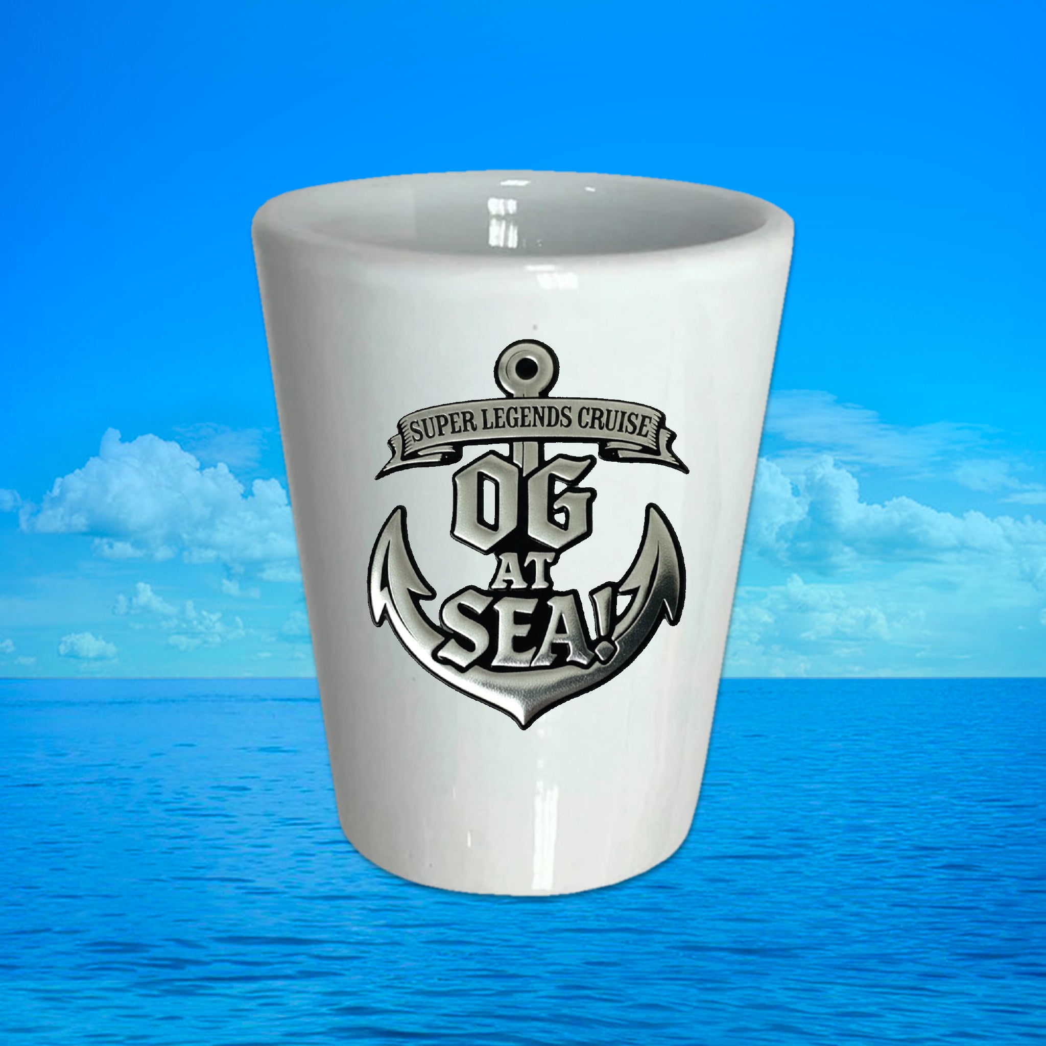 SLC OG at Sea Shot Glass