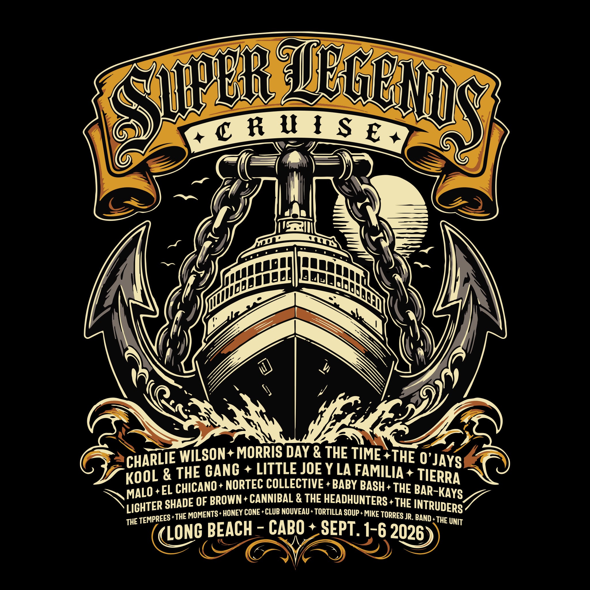 SLC Ship Anchor Unisex Tee