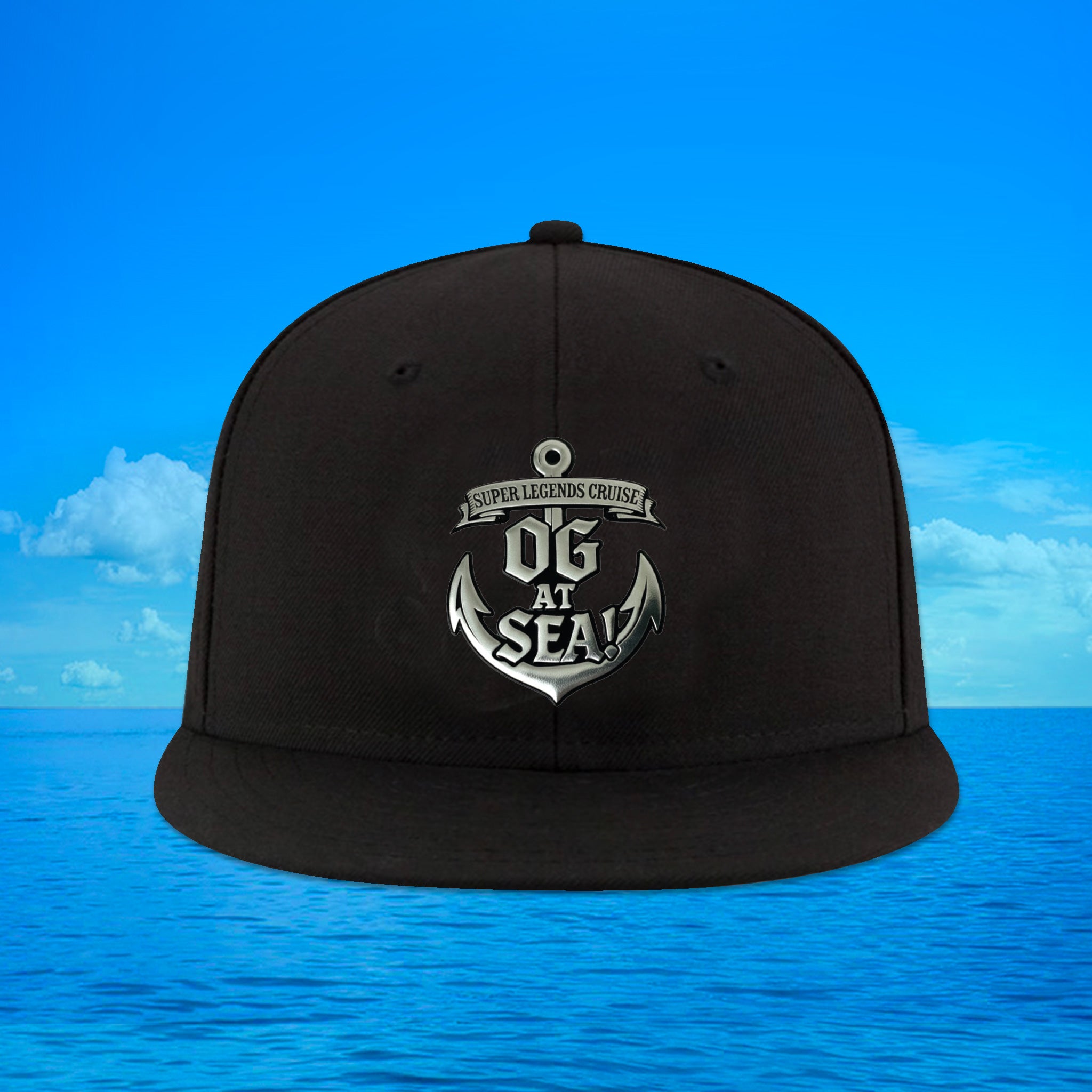 SLC OG at Sea Chrome Anchor Hat