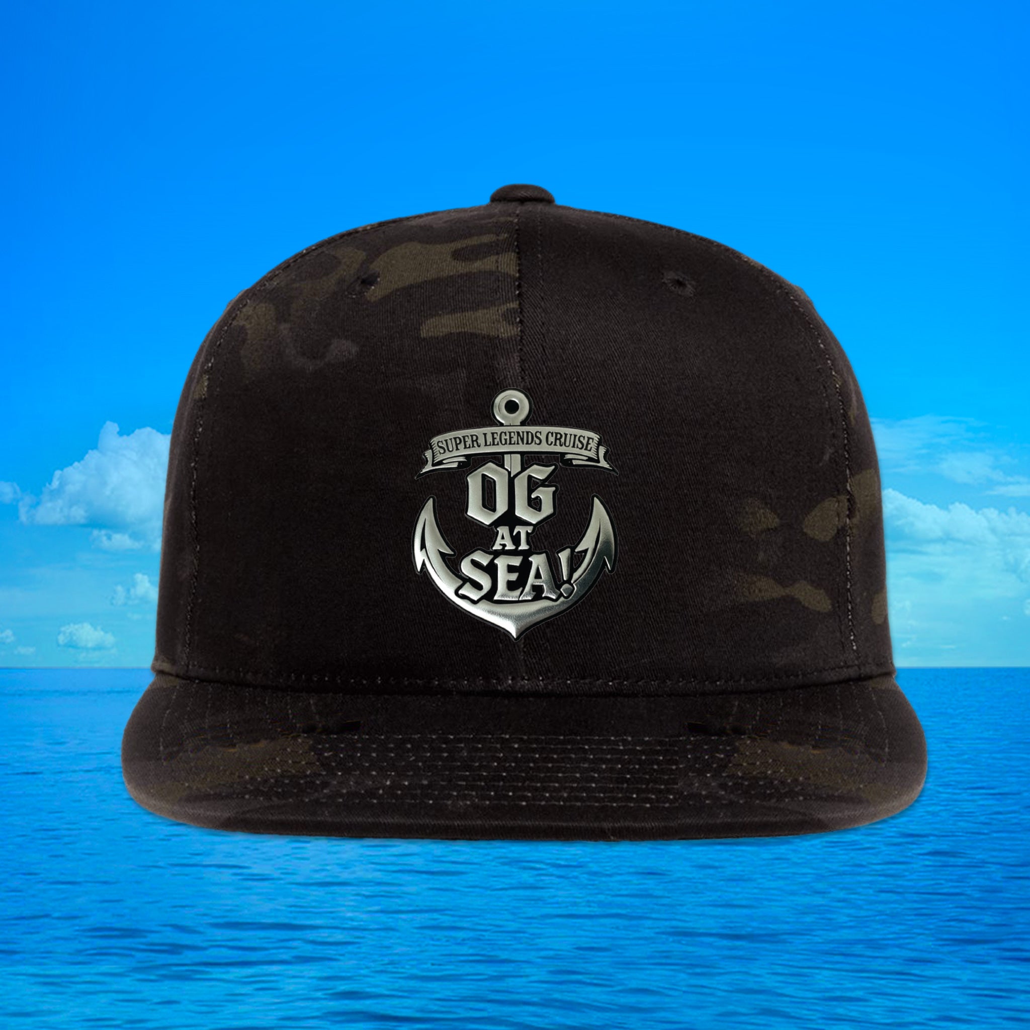 SLC OG at Sea Chrome Anchor Hat